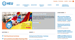 Desktop Screenshot of heu.org